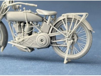 Us Model J Military Motorcycle 1916-1918 (3d-printed) - zdjęcie 9