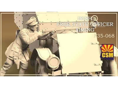 Irish Free State Officer Aiming (1 Figure / 3d-printed) - zdjęcie 1