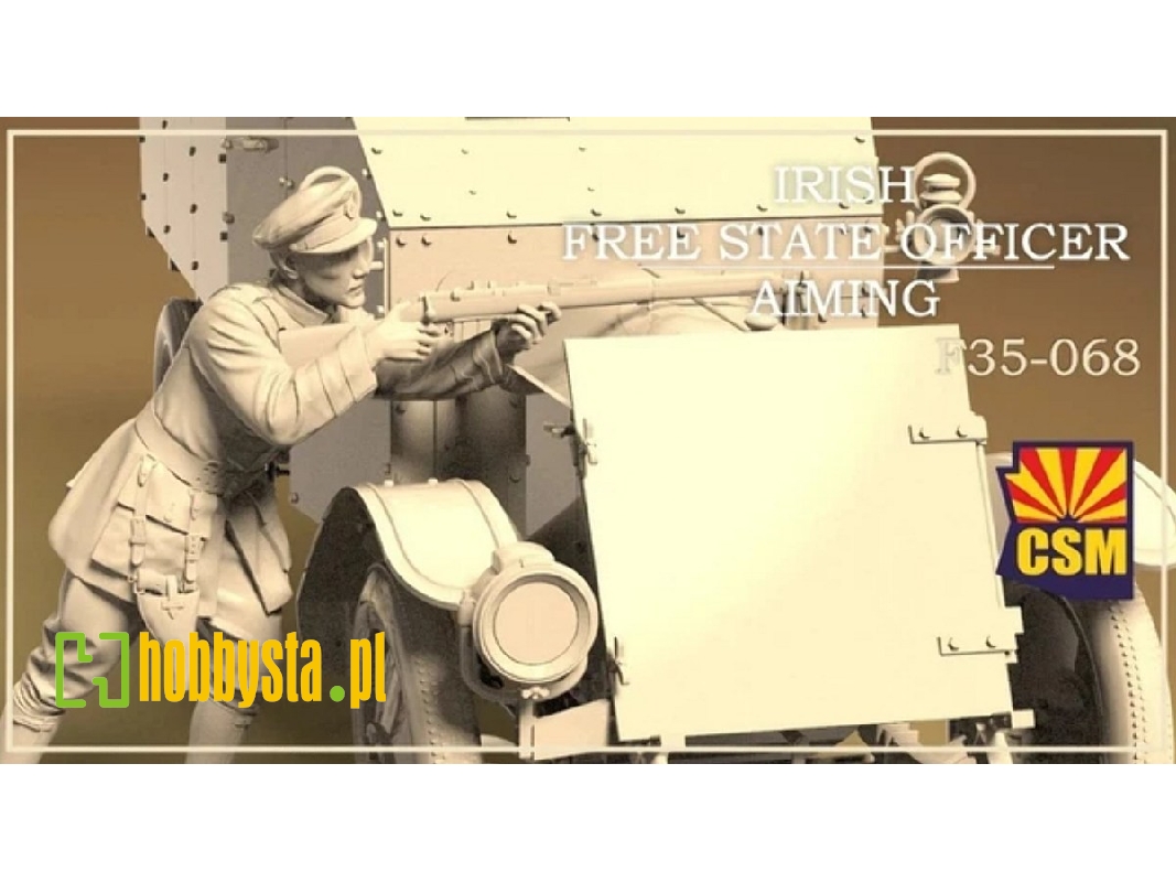 Irish Free State Officer Aiming (1 Figure / 3d-printed) - zdjęcie 1