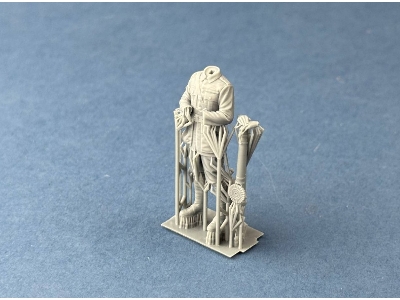 Black And Tan With Lewis Gun (1 Figure / 3d-printed) - zdjęcie 2