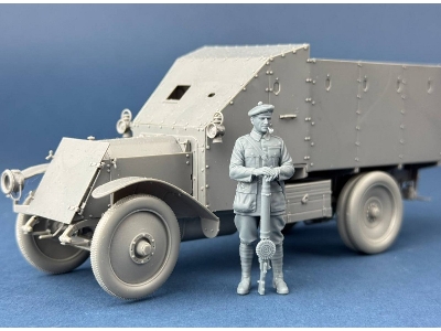 Black And Tan With Lewis Gun (1 Figure / 3d-printed) - zdjęcie 3