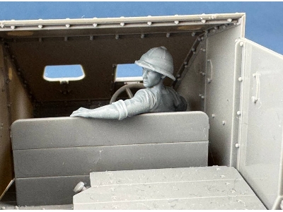 Raf Armoured Car Crew Driver - Owen Freeman (1 Figure / 3d-printed) - zdjęcie 2