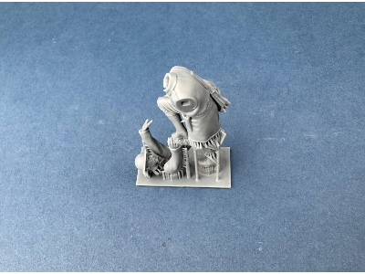 Machine Gun Corps Rider Starting The Motorcycle (3d-printed) - zdjęcie 4
