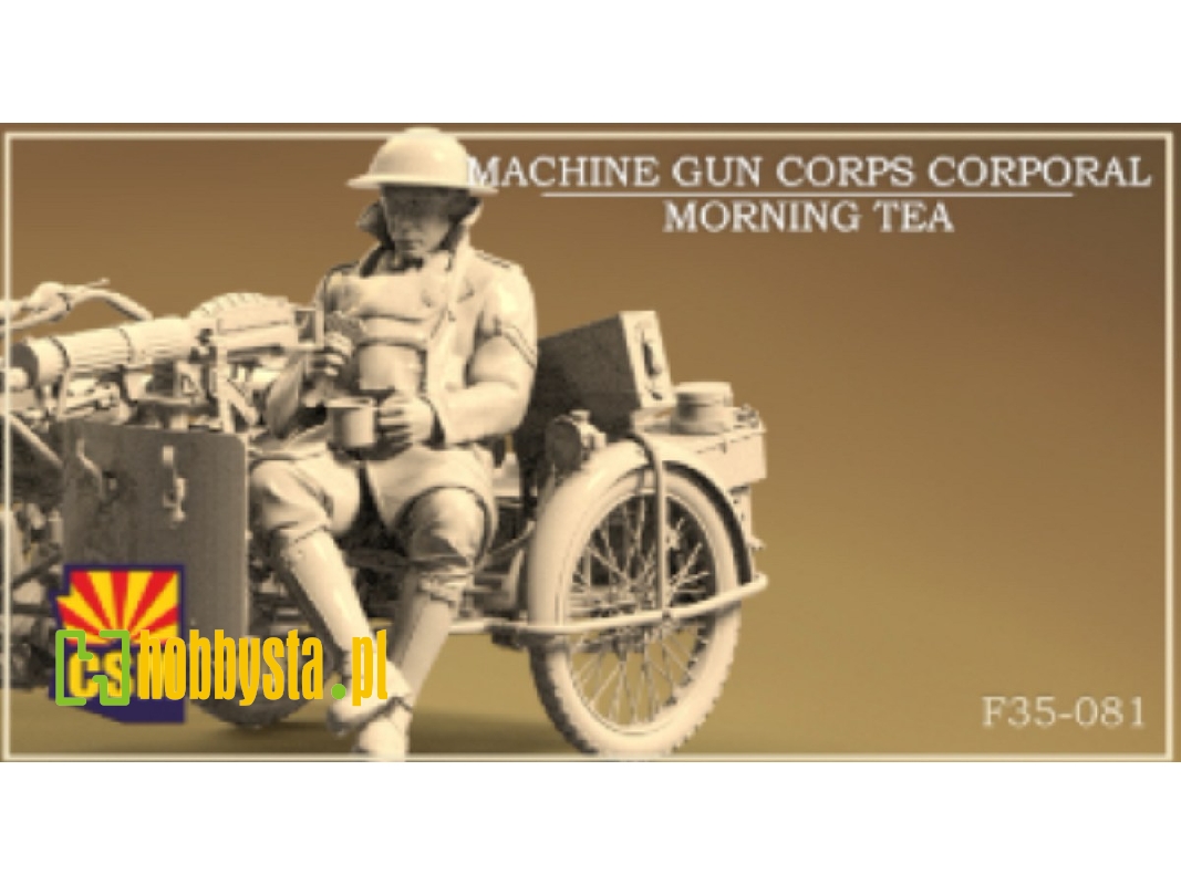 Machine Gun Corps Corporal Morning Tea (3d-printed) - zdjęcie 1
