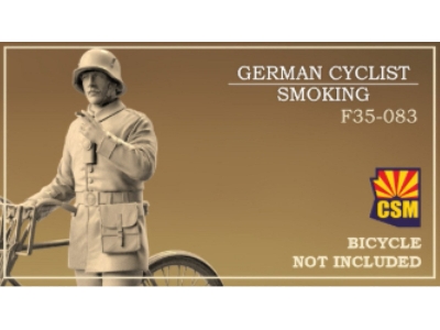 German Cyclist Smoking (3d-printed) - zdjęcie 1