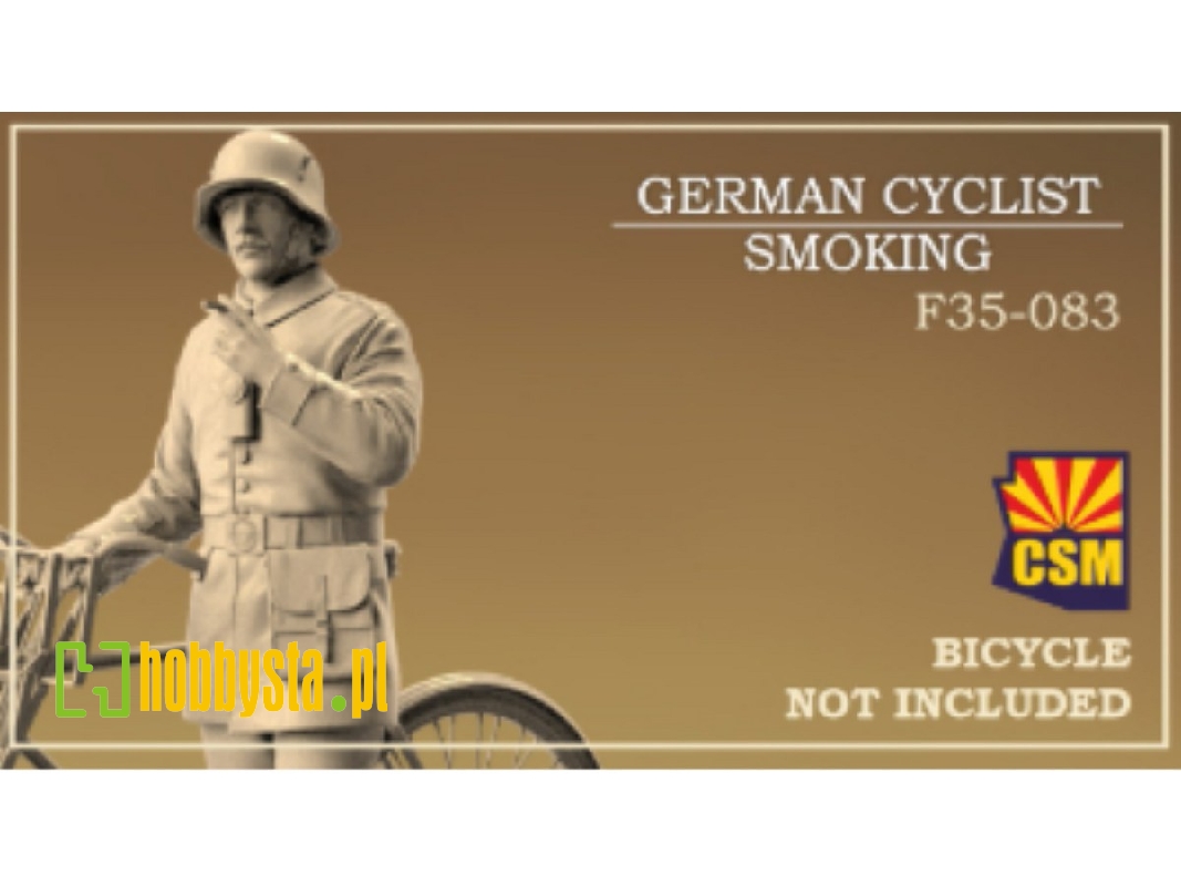 German Cyclist Smoking (3d-printed) - zdjęcie 1