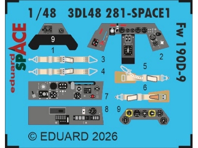 Focke Wulf Fw-190 D-9 - Space Set (For Miniart Kits) - zdjęcie 1