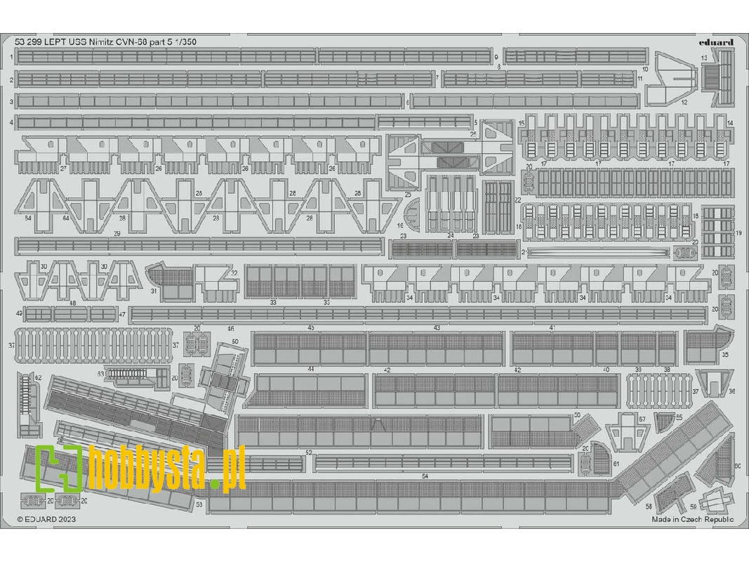 Uss Nimitz Cvn-68 Part 5 Trumpeter - zdjęcie 1
