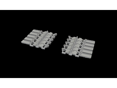 Pz.Kpfw. Iii / Pz.Kpfw. Iv - Winter Tracks (3d-printed) - zdjęcie 1