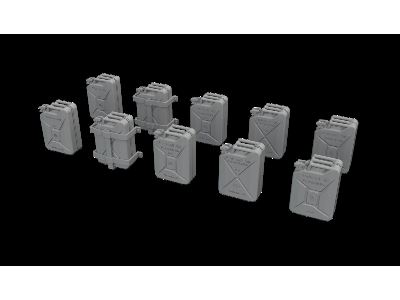 German Wwii Jerry Cans (3d-printed) - zdjęcie 1
