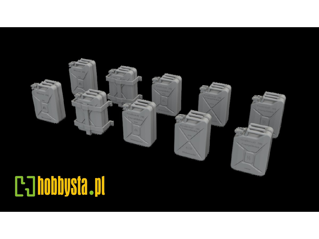 German Wwii Jerry Cans (3d-printed) - zdjęcie 1