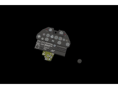 Curtiss P-40 K - Löök Set (For Eduard Kits) - zdjęcie 1