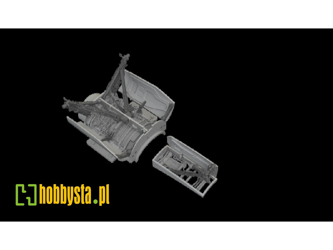 Lockheed Martin F-16 C - Wheel Bays & Legs Standard (For Tamiya Kits / 3d-printed) - zdjęcie 1