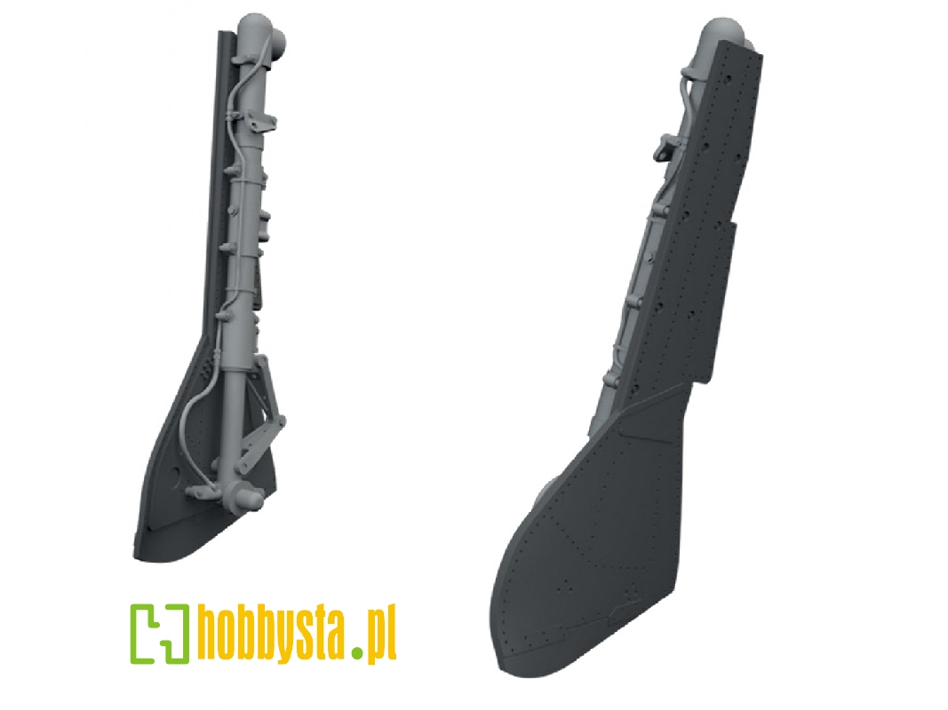 Focke Wulf Fw-190 D-9 - Undercarriage Legs (For Miniart Kits / 3d-printed) - zdjęcie 1