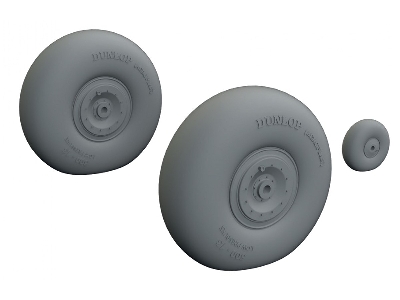 Handley Page Hampden B Mk.I - Wheels Set (For Icm Kits) - zdjęcie 2