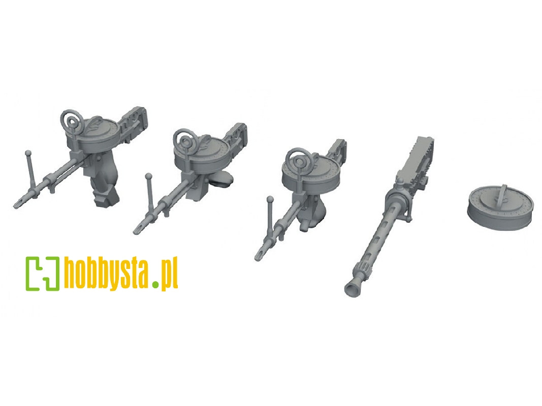 Handley Page Hampden B Mk.I - Guns Set (For Icm Kits / 3d-printed) - zdjęcie 1