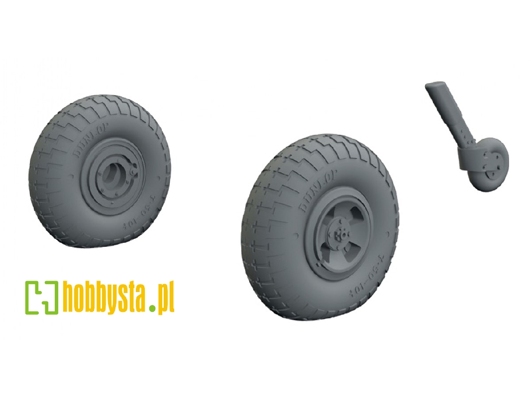 Supermarine Spitfire Mk.Ix  - Wheels Set (For Airfix Kits) - zdjęcie 1