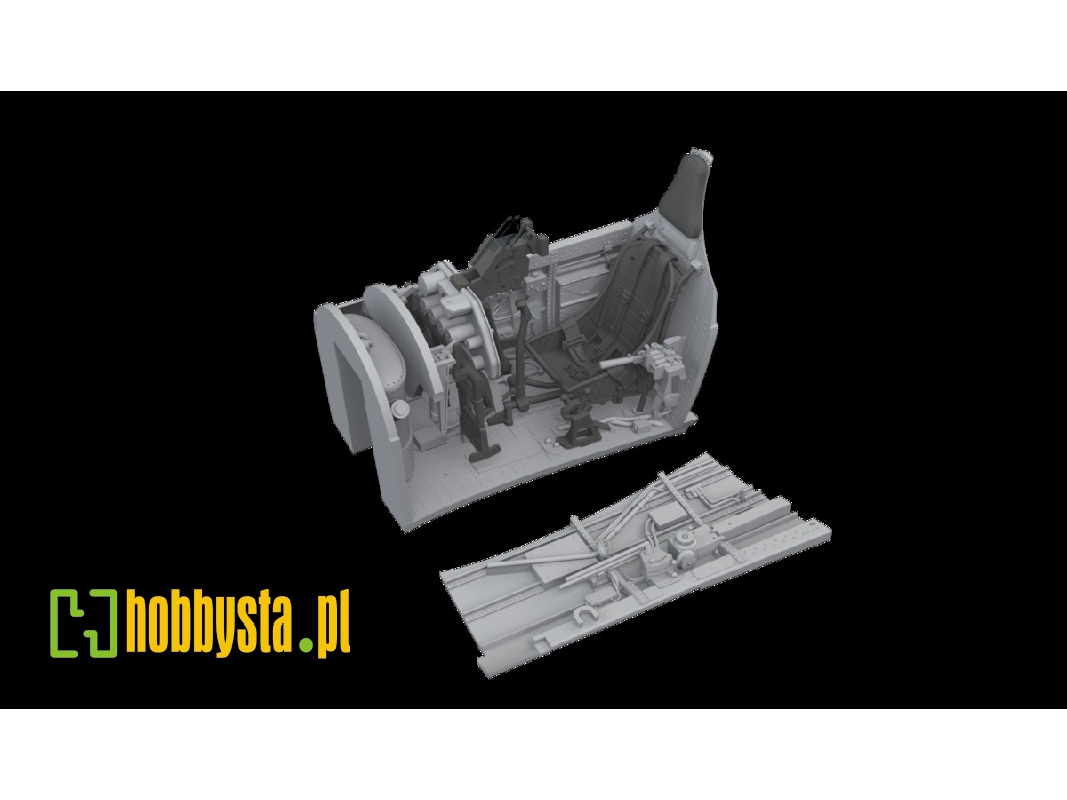 Curtiss P-40 K - Cockpit Set (For Eduard Kits / 3d-pritned) - zdjęcie 1