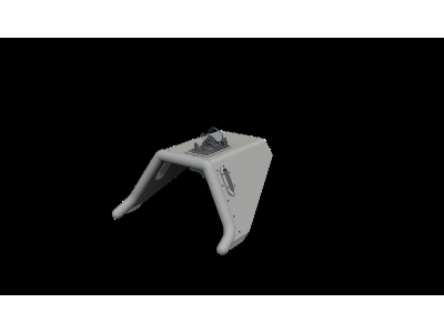 Focke Wulf Fw-190 D-9 - Gun Sight (For Miniart Kits / 3d-printed) - zdjęcie 1