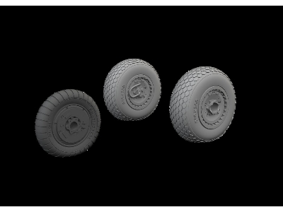 Messerschmitt Me-262 - Wheels Set (For Arma Hobby Kits) - zdjęcie 1