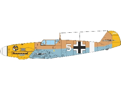 Messerschmitt Bf-109 F-4 (Weekend Edition) - zdjęcie 3