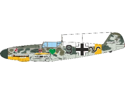 Messerschmitt Bf-109 F-4 (Weekend Edition) - zdjęcie 4