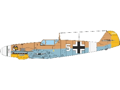 Messerschmitt Bf-109 F-4 (Weekend Edition) - zdjęcie 5
