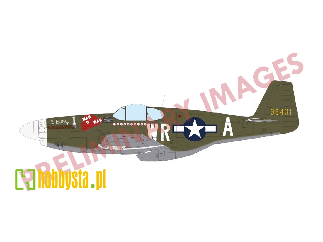 North American P-51 B Mustang (Malcolm Hood) - Weekend Edition - zdjęcie 1