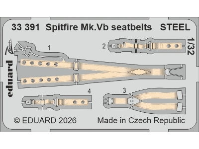Supermarine Spitfire Mk.Vb - Big Ed Set (For Kotare Kits) - zdjęcie 2
