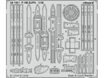 Lockheed Martin F-16i Sufa - Big Ed Set (For Gwh Kits) - zdjęcie 2