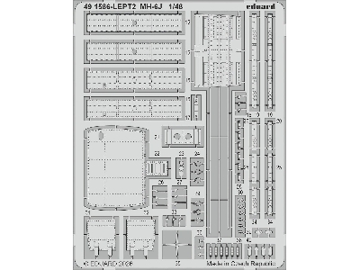Hughes Mh-6 J - Big Ed Set (For Icm Kits) - zdjęcie 2