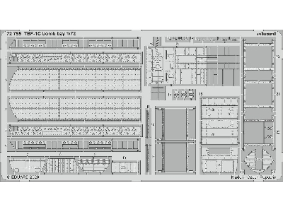Grumman Tbf-1c Avenger (Folded Wings) - Big Ed Set (For Hobby Boss Kits) - zdjęcie 4