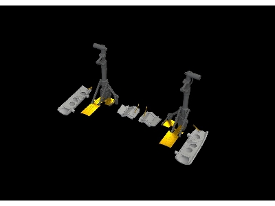 Curtiss P-40 K - Essential Big Sin Set (For Eduard Kits) - zdjęcie 4