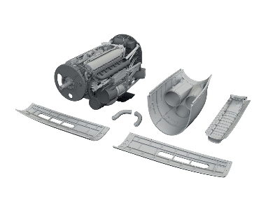 Curtiss P-40 K - Advanced Big Sin Set (For Eduard Kits) - zdjęcie 4