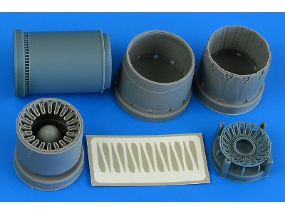 Mitsubishi F-2 A/B - Exhaust Nozzle Opened (For Hasegawa Kits) - zdjęcie 1
