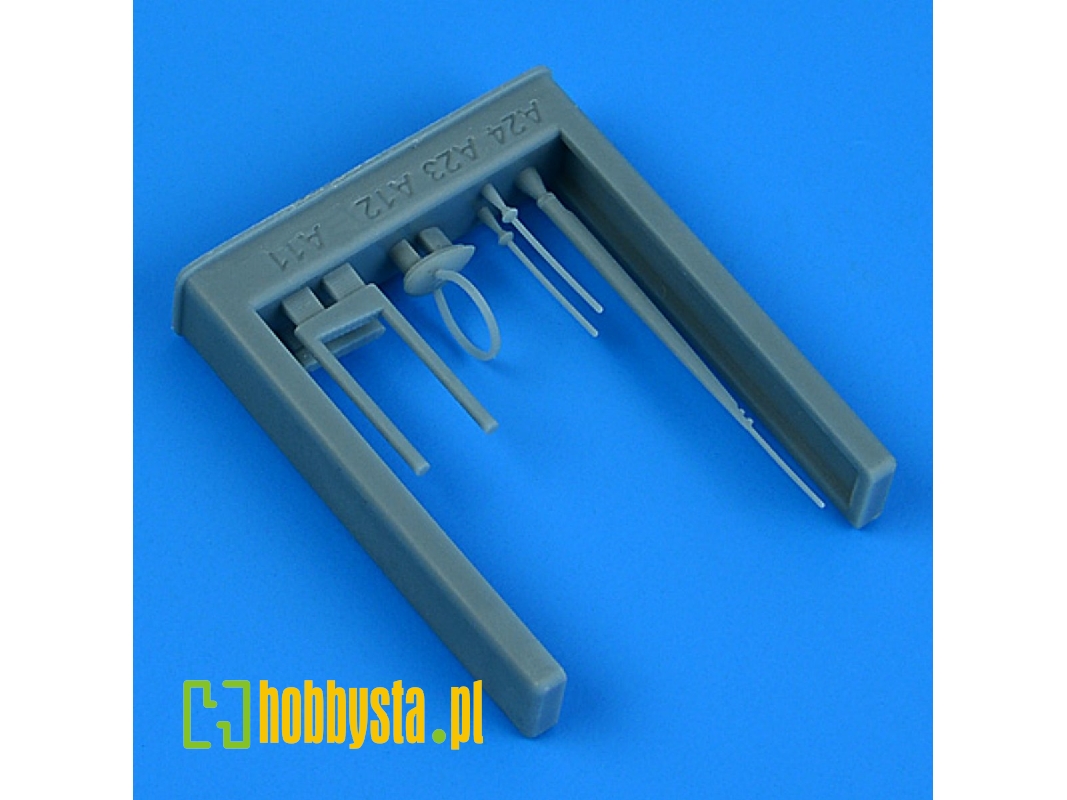 Focke Wulf Fw-190 D-9 - Antennas And Step (For Miniart Kits) - zdjęcie 1