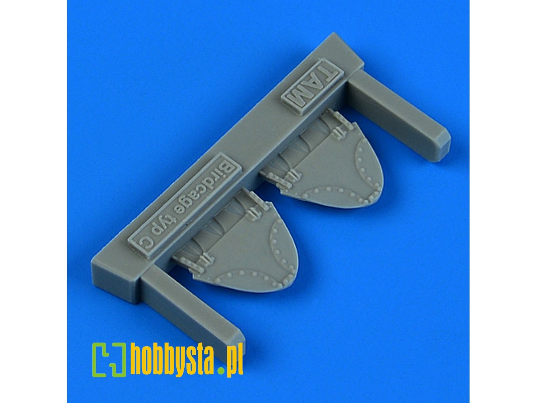 Vought F4u-1 Corsair (Bird Cage ) - Headrest Type C (For Tamiya Kits) - zdjęcie 1