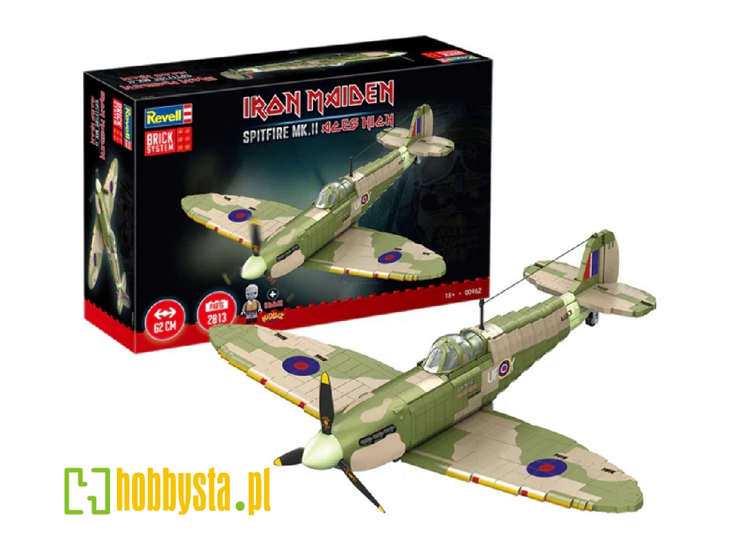 Iron Maiden Spitfire Mk.Ii Aces High - Brick System - zdjęcie 1