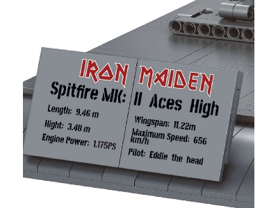 Iron Maiden Spitfire Mk.Ii Aces High - Brick System - zdjęcie 3