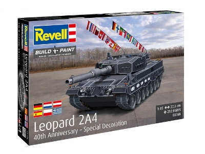 Leopard 2a4 - 40th Anniversary Special Decoration - zdjęcie 5