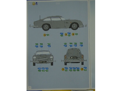 James Bond Aston Martin Db5 (Click System) - zdjęcie 14