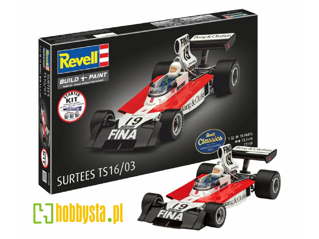 Surtees Ts16/03 - Starter Kit (Revell Classics) - zdjęcie 1