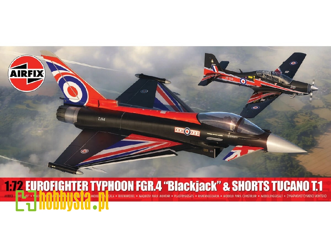 Eurofighter Typhoon Fgr.4 (Blackjack) + Shorts Tucano T.1 (Twin Pack) - zdjęcie 1