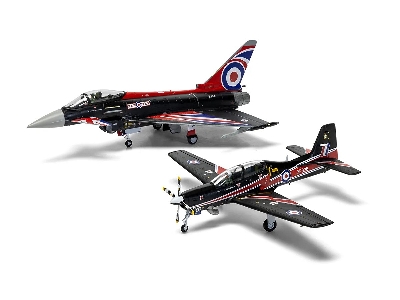 Eurofighter Typhoon Fgr.4 (Blackjack) + Shorts Tucano T.1 (Twin Pack) - zdjęcie 2