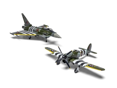 Eurofighter Typhoon Fgr.4 (Fmog) + Hawker Typhoon Mk.Ib (Twin Pack) - zdjęcie 2