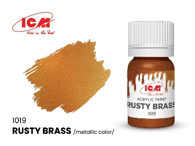 1019 Rusty Brass Metallic - zdjęcie 1