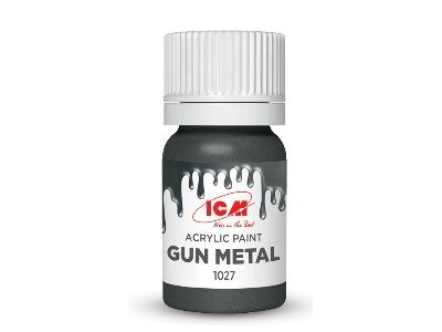 1027 Gun Metal Metallic - zdjęcie 2