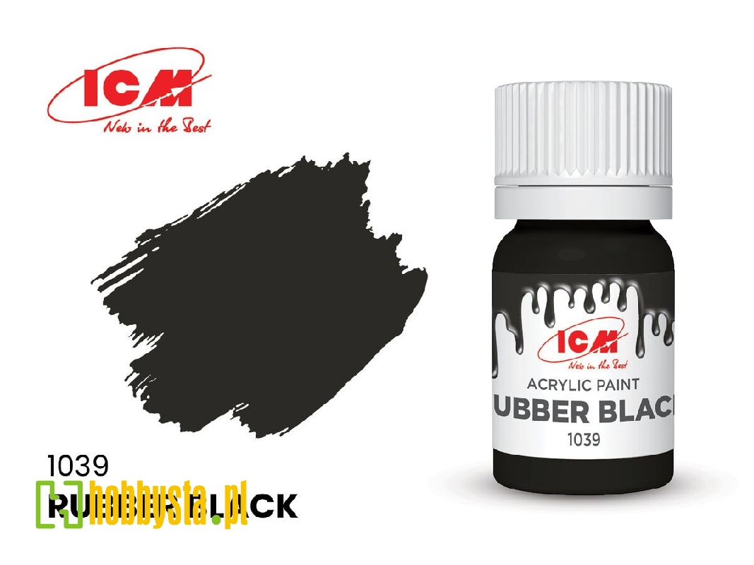 1039 Rubber Black - zdjęcie 1