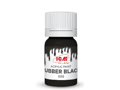 1039 Rubber Black - zdjęcie 2