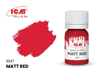 1047 Matt Red - zdjęcie 1